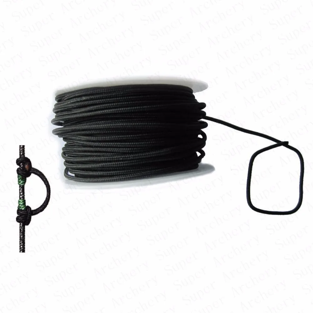 100 ft Archery Compond Bow D loop Super Durable Bowstring Release Aid font b Shooting b