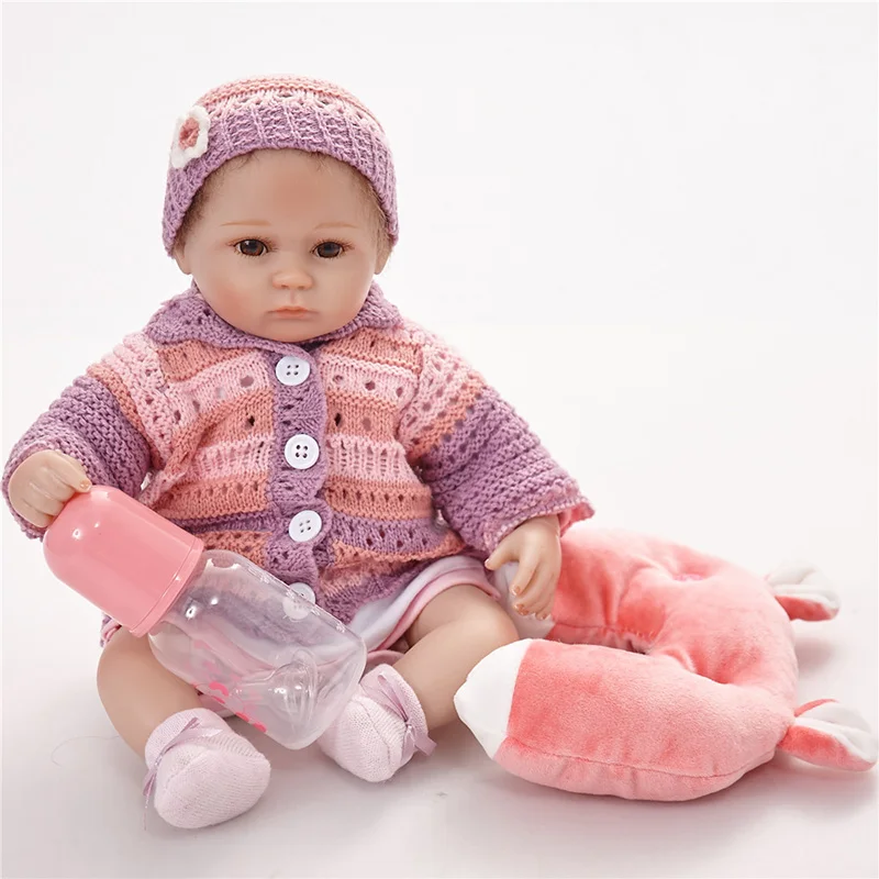 

18inch Doll Reborn Alive Babies Lifelike Kids Toy with Doll Clothes Toys Girls SB4505 Doll Reborn Baby Dolls Children Toys Gift