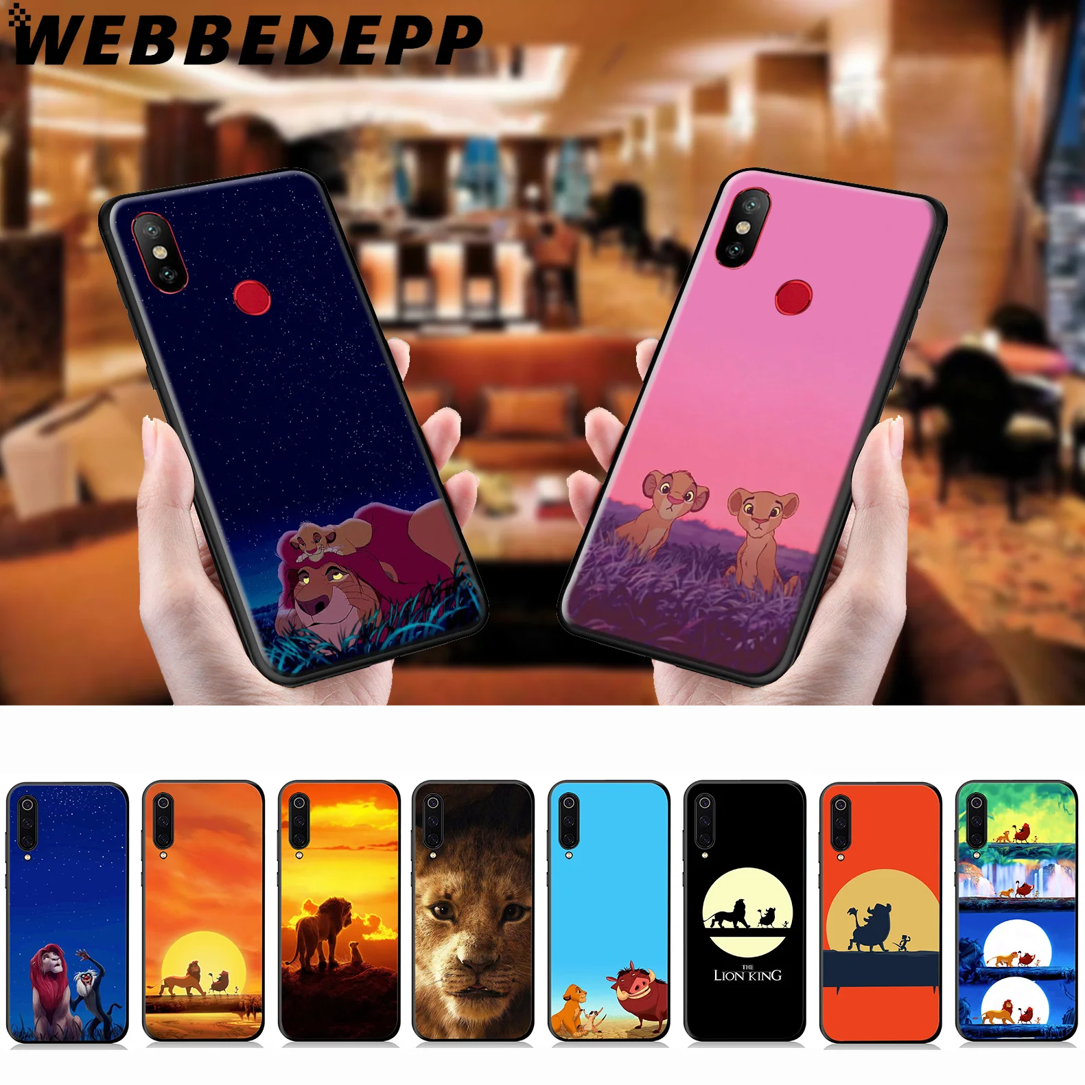 Мягкий чехол WEBBEDEPP Lion King для Xiaomi Mi 9T 9 8 SE 6 A1 A2 A3 Lite MiA1 MiA2 MiA3 F1 MAX 3 Mi8 CC9E CC9 |