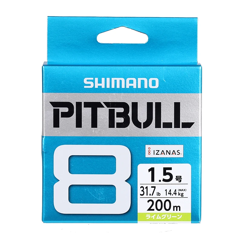 SHIMANO PITBULL8 зеленый синий 150 м/200 м 8 плетеная проволока PE материал мультифиламентная ловля карпа для рыбной ловли