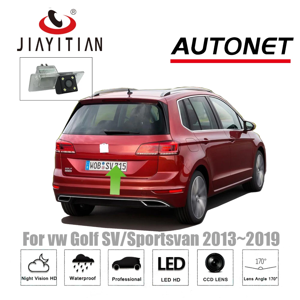 JIAYITIAN камера заднего вида для VW Golf Sportsvan golf SV 2013 ~ 2019 2018 2017/резервная камера/ccd