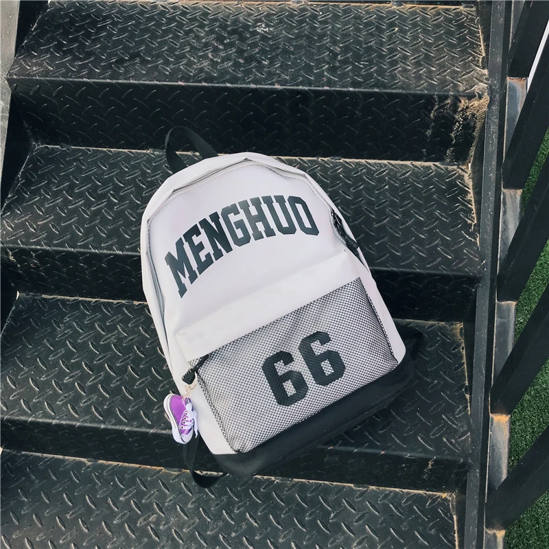 Menghuo 2018 Fashion Backpack Women Leisure Travel Rucksacks for Girls Teenager Cool Shoes Pendant Cute School Bag Men Backpacks (41)