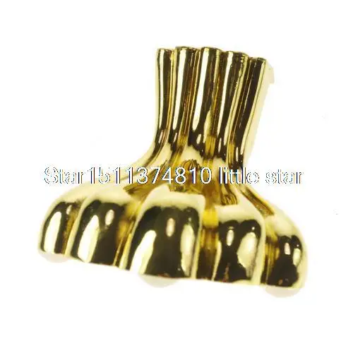 

(4) 105mm Metal Furniture Cabinet Legs Tea Table Bed Chair Sofa Leg Feet Golden