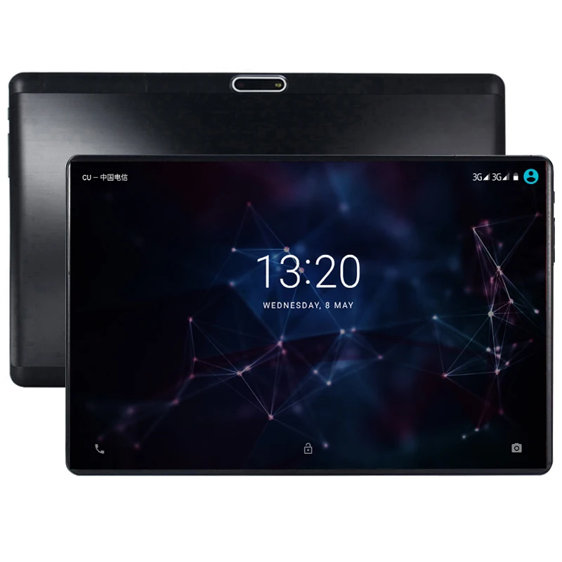6000mAH MT6753 10.1' Tablets Android 9.0 8 Core 6GB + 64GB ROM Dual Camera 5MP SIM Tablet PC Wifi mirco Usb GPS bluetooth phone