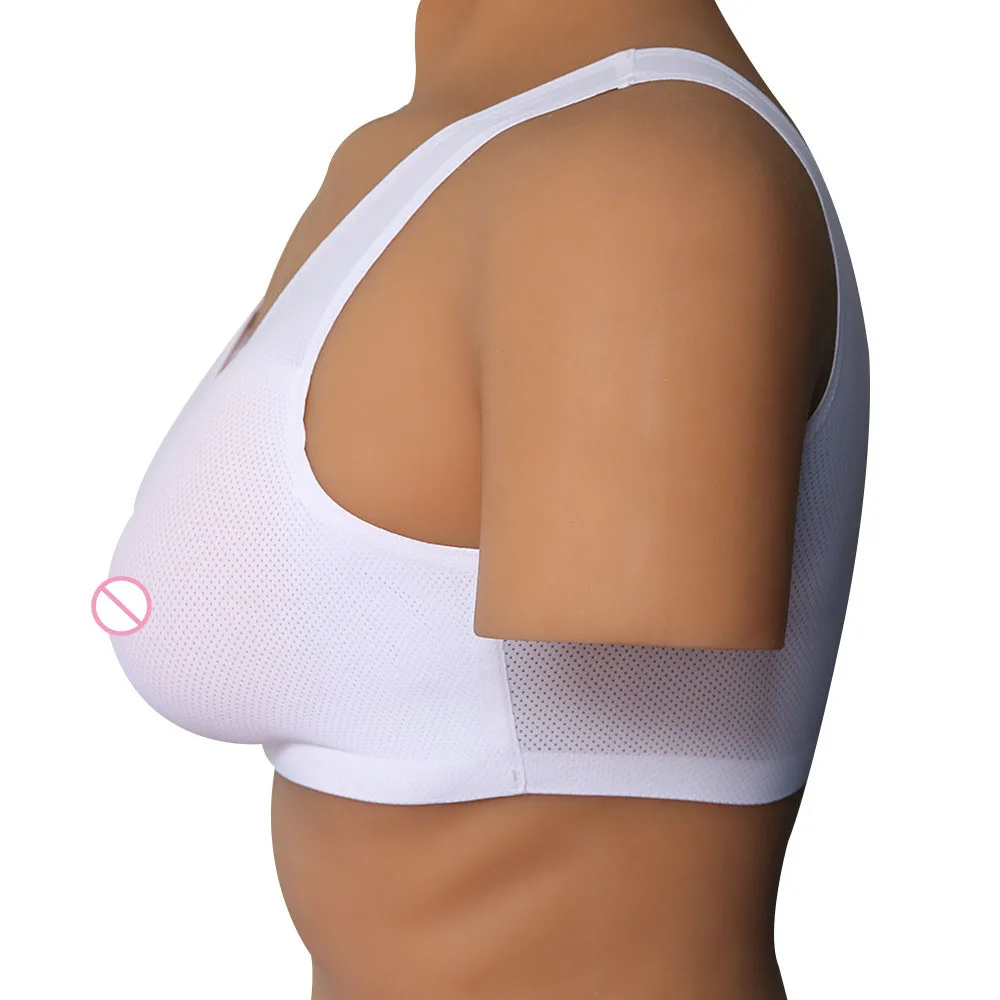 white bra artificial breasts (3)