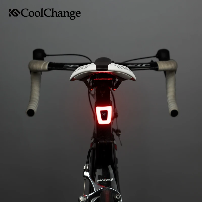 Велосипедный фонарь CoolChange ультра легкий Водонепроницаемый Многофункциональный