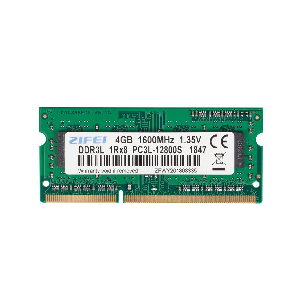 ZiFei ram DDR3L 2GB 4GB 8GB 1066HMz 1333HMz 1600MHz 204Pin SO-DIMM module Notebook memory for Laptop ZiFei ram DDR3L 2GB 4GB 8GB 1066HMz 1333HMz 1600MHz 204Pin SO-DIMM module Notebook memory for Laptop