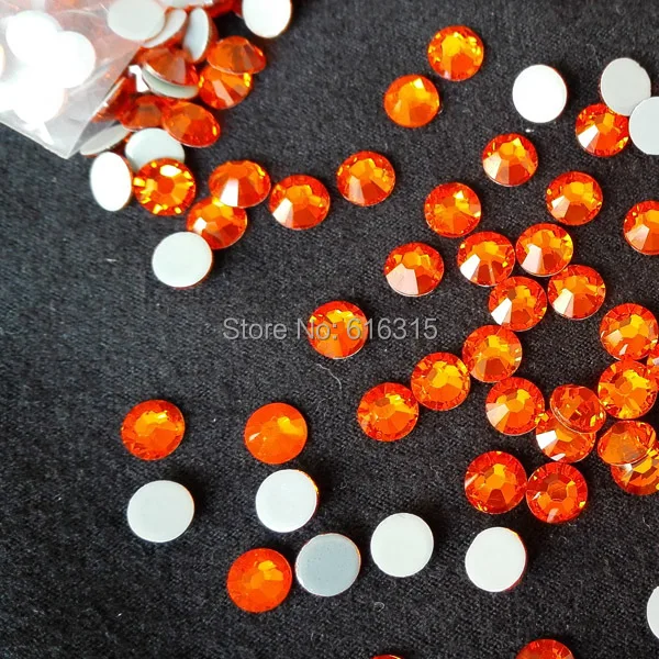 Блестящий ss30 6 5 мм Hyacinth flatback hot fix rhinestone 288 шт. в партии свадебное платье со стразами
