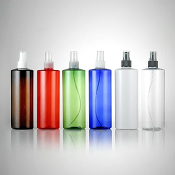

10pcs 500ml white spray empty bottles for the perfumes,500cc PET clear bottle with sprayer pump,Fine mist spray bottle
