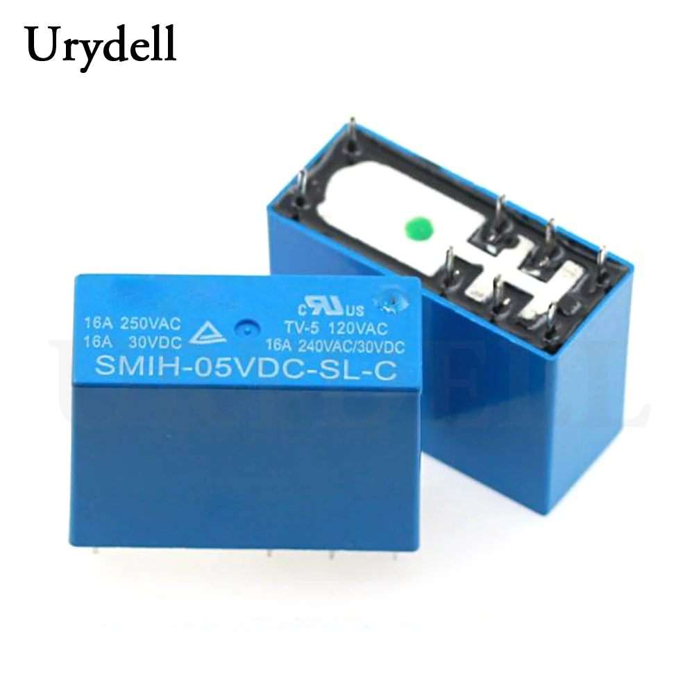 Реле SMIH 05VDC SL C 12VDC 5V 12V 24V 16A 8pins Оригинальное реле|Реле| |