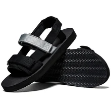 Сандалии мужские в стиле унисекс; коллекция года; мужские сандалии-гладиаторы; Мужская обувь в римском стиле; Летние вьетнамки; цвет серый, черный; сандалии на плоской подошве