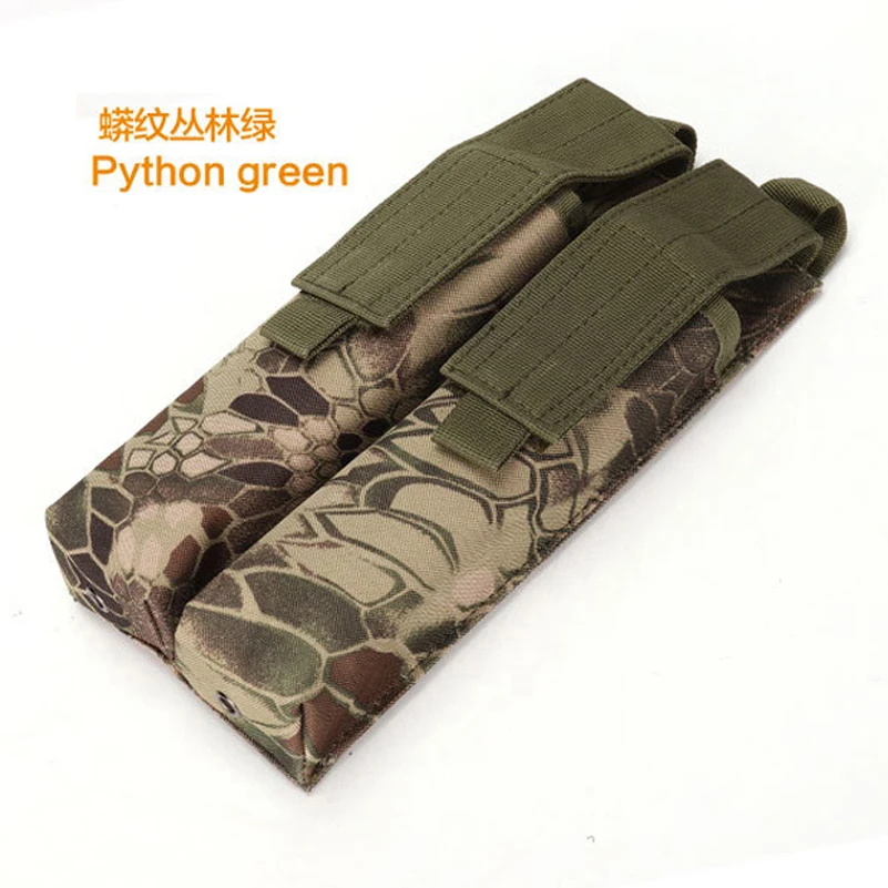 Airsoft Molle двойной P90/UMP военный подсумок Coyote Tactical TAN BK CP ACU OD Лесной Камуфляж 10 цветов