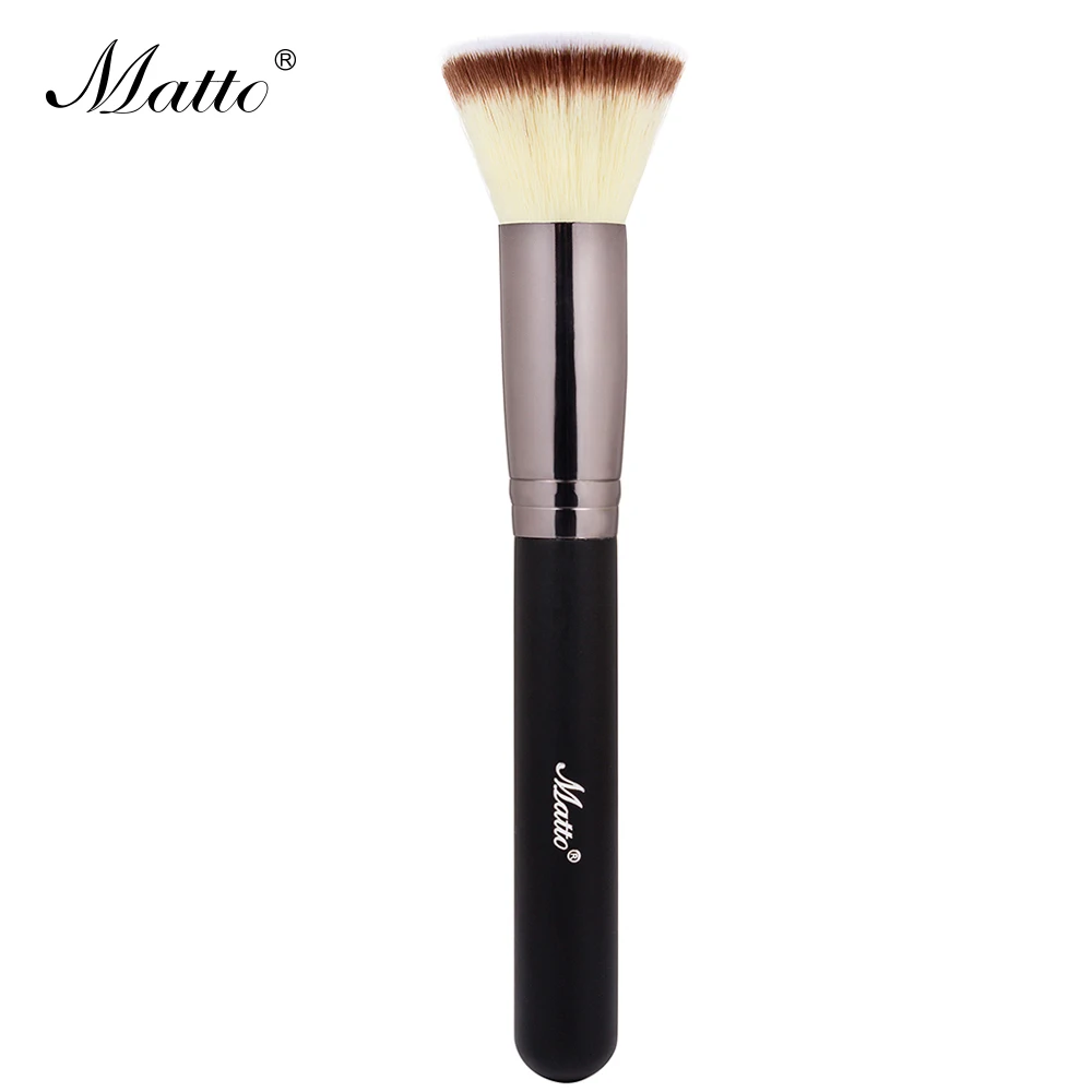 Matto Flat Multifunction Makeup Brush Foundation Brush Cosmetics Blending Makeup Brushes to Face
