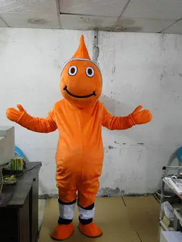 

Hot Sale Red clown fish Mascot Costume Halloween Cartoon mascot costume