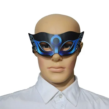 

Halloween Half Face Dance Mask Voice LED Control Party Masks Masquerade 3D Animal Masks