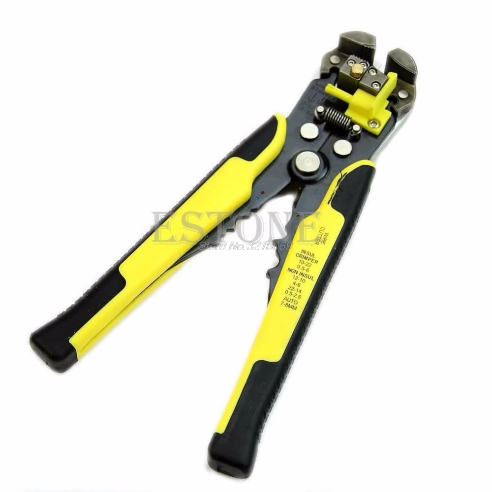 

Automatic Wire Striper Cutter Professional Stripper Crimper Pliers Terminal Tool