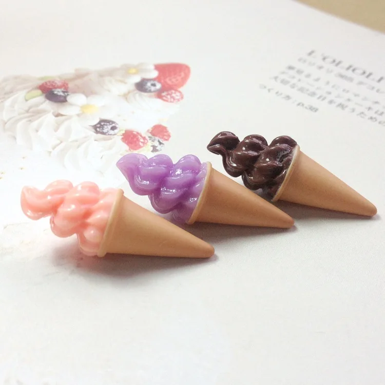 

10Pcs/Lot Ice Cream DIY Slime Supplies Accessories For Slime Filler Miniature Resin Kids Polymer Plasticine Gift