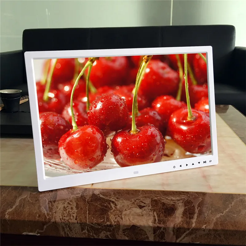 Цифровая фоторамка Tycipy 1709T 17 дюймовая HD рамка многофункциональная с будильником