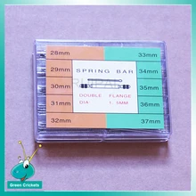 Высокое качество, нержавеющая сталь, 28 мм~ 37 мм, набор пружин для часов, диаметр 1,5 мм, ассорт, большой размер, часы, пружинный стержень, комплект штырей
