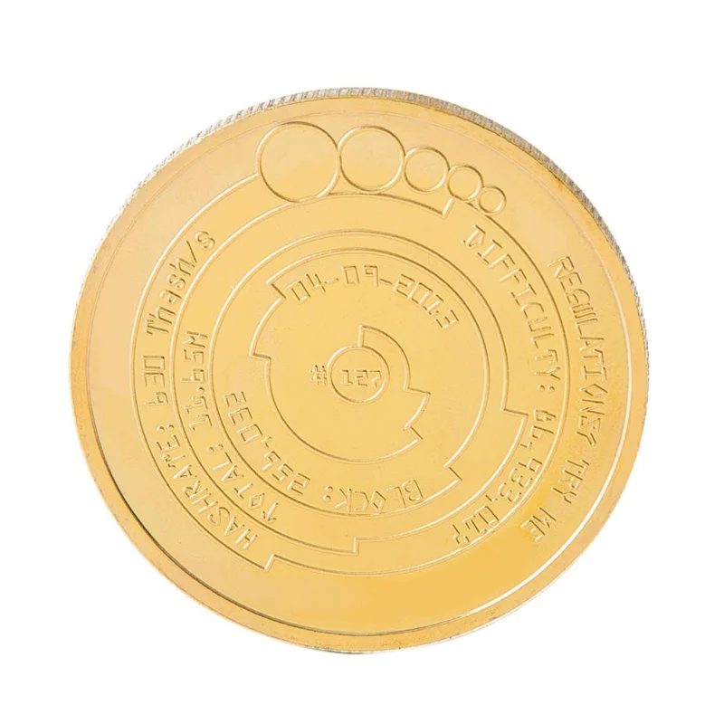 Gift Casascius Bit Coin Gold Plated Bitcoin Coin Collectible BTC Art Collection Physical gold commemorative coins Gift Casascius Bit Coin Gold Plated Bitcoin Coin Collectible BTC Art Collection Physical gold commemorative coins