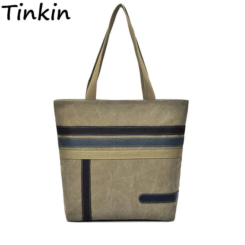 

Simple fashion lady canvas bag ladies single shoulder bag large capacity portable art canvas bags tide FB-05