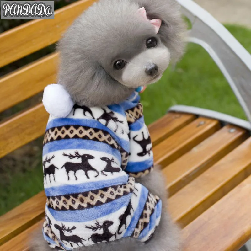 Abcsea Hunde Hoodie Winter - Zebra Muster Pullover Für Kleine Hunde