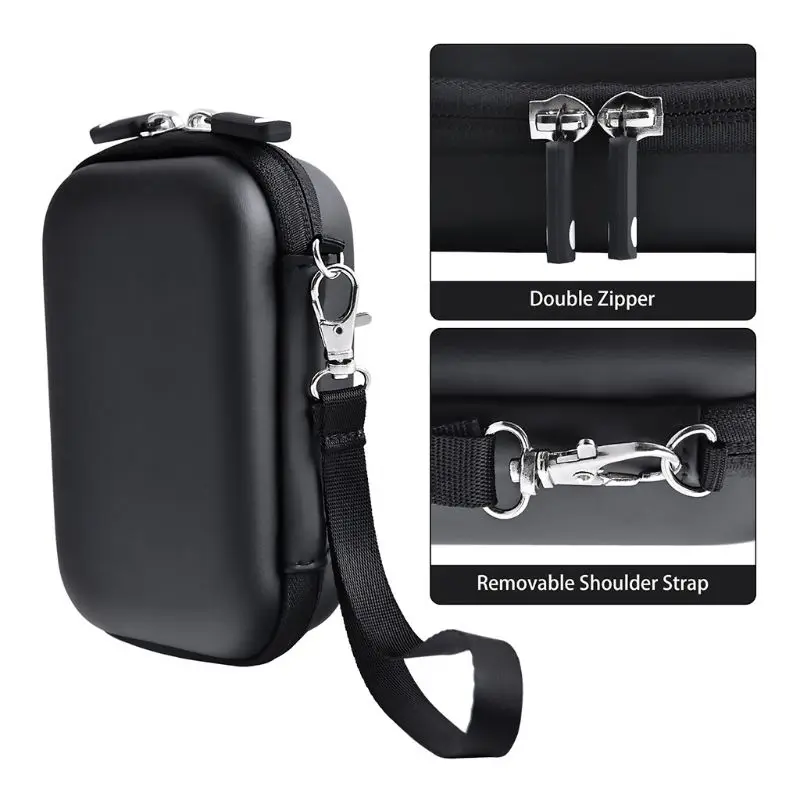 

New Protective Case Shell Cover Travel Carrying Storage Bag Zipper for Polaroid ZIP Mobile Printer for HP Sprocket Photo Printer