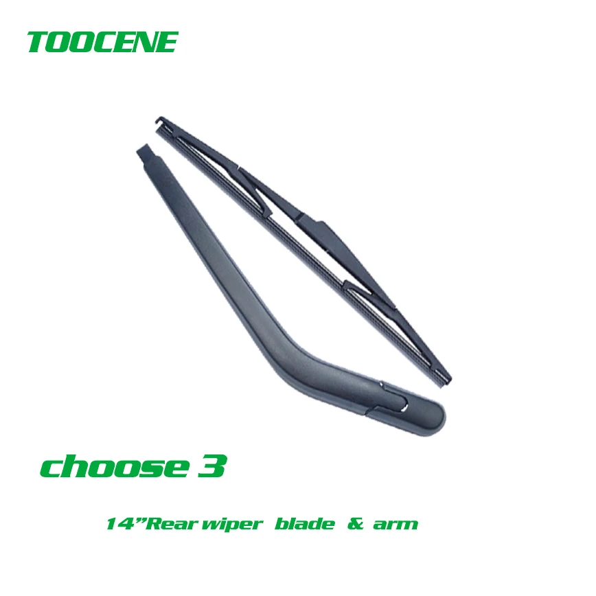 Rear Wiper Blade and arm For Toyota Corolla 2002-2007 3/5-door Hatchback High quality Windshield Windscreen wiper Rear Wiper Blade and arm For Toyota Corolla 2002-2007 3/5-door Hatchback High quality Windshield Windscreen wiper