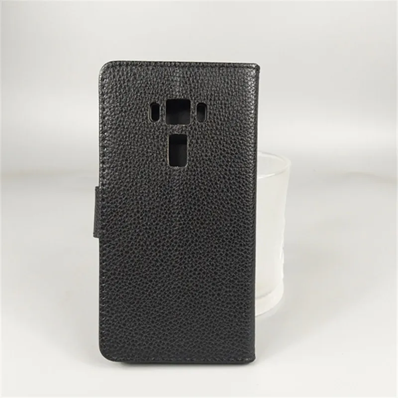 Для ASUS ZenFone 3 ZE552KL чехол с двумя sim-картами Роскошный кожаный зернистой текстурой