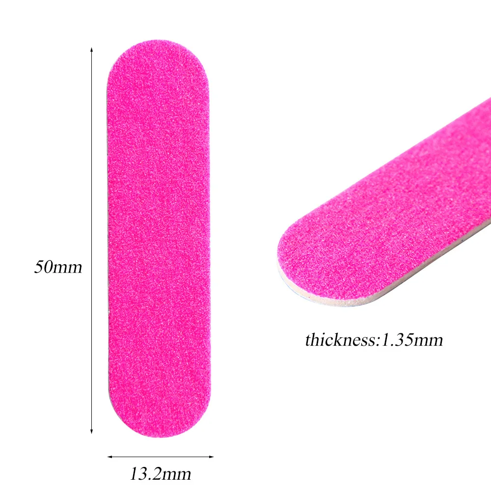 100 шт пилочка для ногтей одноразовая деревянная наждачная бумага пилочки для маникюра двухсторонняя маленькая пилочка для ногтей Лайма a Ongle Professional LA858