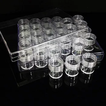 

30 Grids Multifunction Transparent Jewelry Box Cosmetic Storage Box for Girls To Put Some Small Things