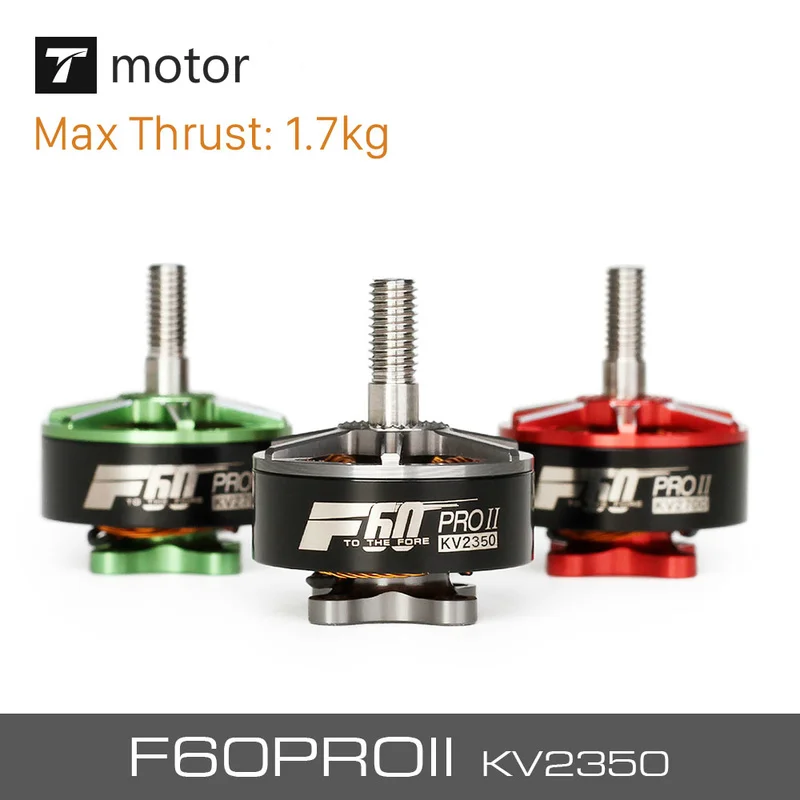 

T-motor New Released F60 PRO II 2350KV Brushless Electrical Motor For FPV Racing Drone 10% OFF