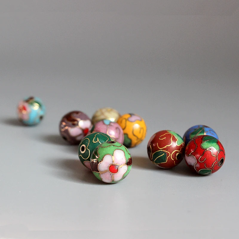 Wholesale Chinese Beijing Enamel Beads For Bracelet Necklace Making
