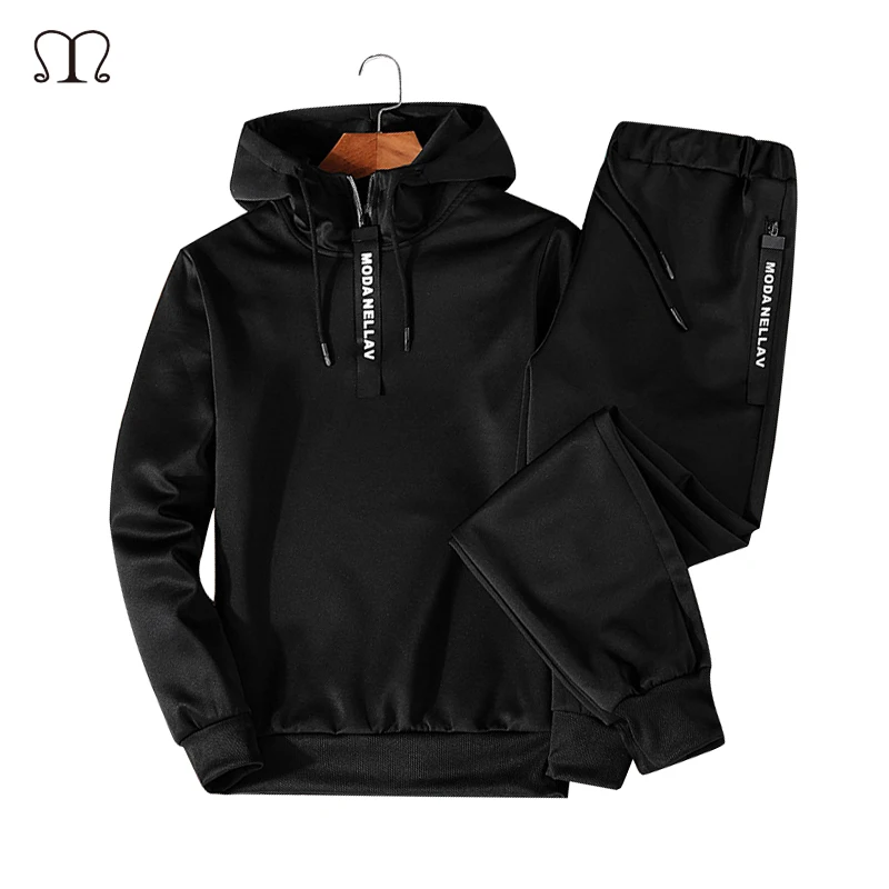 

Autumn Men Tracksuit Two Piece Sets Pullover Hoodies+Pants Sporting Suit Men's Hoodies Sportwear Male Sweat Suit Sweatshirts Man