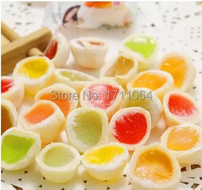 

Crispy milk ball bonbon toffee 500g, tarocorn,apple, pineapple, strawbereberry, grape, peach, watermelon and other 10 kinds of
