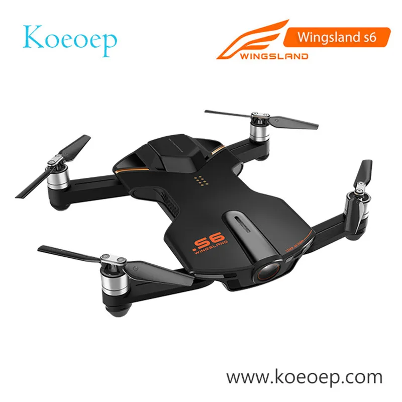 Оригинальный Wingsland S6 Карманный селфи Дрон Камера Складная Quadcopter Wi Fi FPV с камера HD 4k