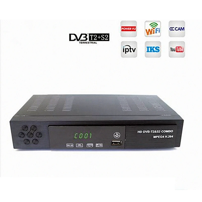

Terrestrial Satellite Digital TV Receiver Box DVB T2 S2 COMBO DVB-T2 dvb-S2 TV BOX 1080P Video HDMI Out for Europe DVB T2+S2-1