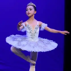 Танцевальная пачка бледно-голубой балерина представление профессиональный костюм с юбкой-пачкой классический балетный сценический