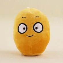 13cm Plants VS Zombies Soft Plush Toy Doll PVZ Nut Plush Sucker Pendant Stuffed Doll