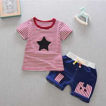 

Summer baby boy girl clothing t-shirt tops pants tracksuit set for newborn baby girl boys clothes outfits sets babies cloth