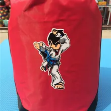 Тхэквондо рюкзаки тренировочные сумки спортивная обувь сумка Tae kwon походная Беговая Дорожная Спортивная ушу мультфильм складная сумка для хранения одежды