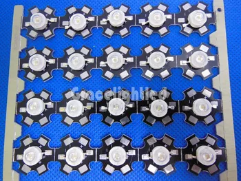 

10pcs 3W Ultra Violet UV Power LED 365nm diodes Emitter