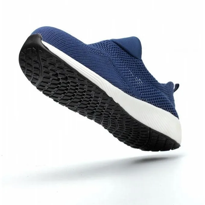 Women Men Steel Nose Safety Work Shoes grid Lightweight Breathable Reflective Casual Sneaker Prevent piercing Protective boots