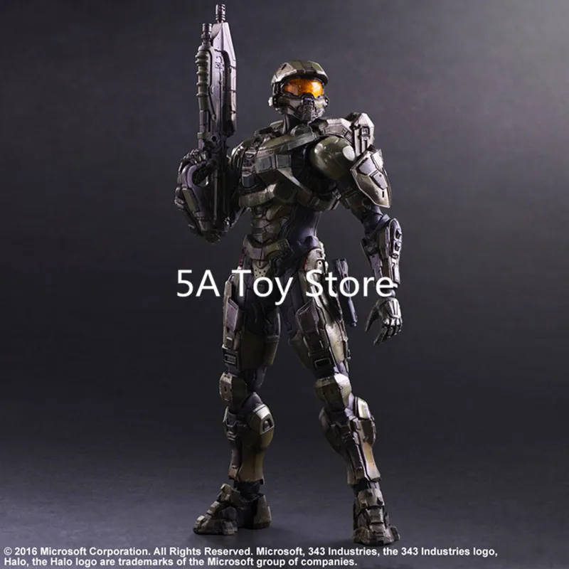 

Play Arts KAI HALO 5 Guardians No.1 Master Chief PVC Action Figure Collectible Model Toy Retial Box 25CM