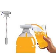 Electric Drink Dispenser Creative Beverage Drink Dispenser Automatic Drinking Straw Fruit Juice Milk Drinks Suck Tools @ automatic electric beverage dispenser drink separator