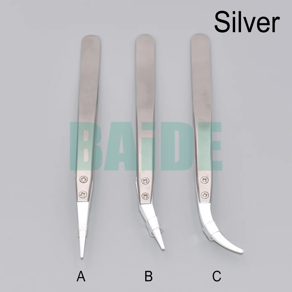 silver tweezers