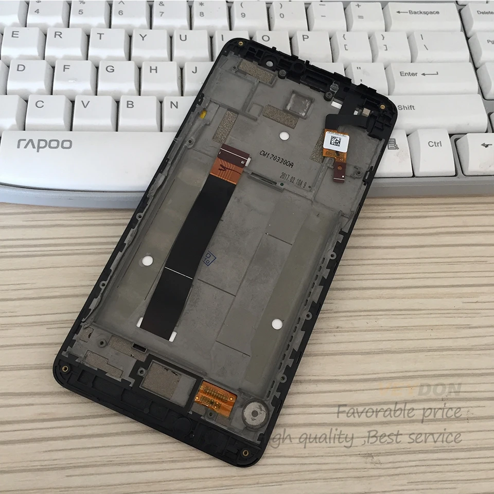 Alcatel OT9008  LCD Display With Frame (11)