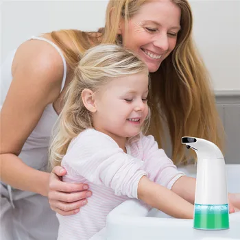 

XIAOWEI Intelligent Liquid Soap Dispenser Automatic Touchless Induction Foam Infrared Sensor Hand Washing Bathroom Tool