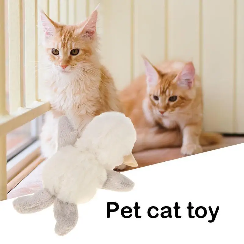 Забавный для домашнего котика мягкая игрушка милая овечья кошка плюшевые игрушки кошки котенок интерактивный игрушки для щенка