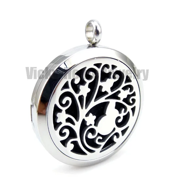

With chain gift Little Star (30mm) Essential Oils Diffuser Locket Aromatherapy Locket Necklace with Pads drop shipping